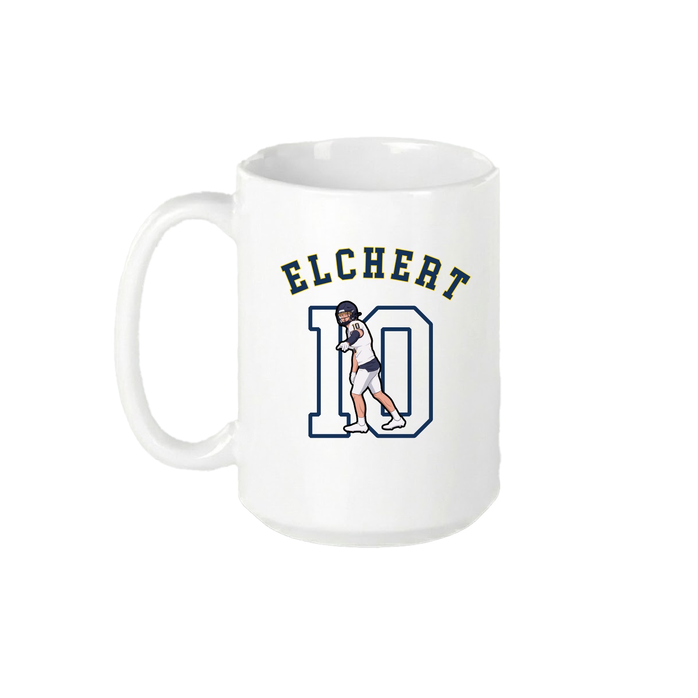 15oz Coffee Mug — Shirsey Arch in White