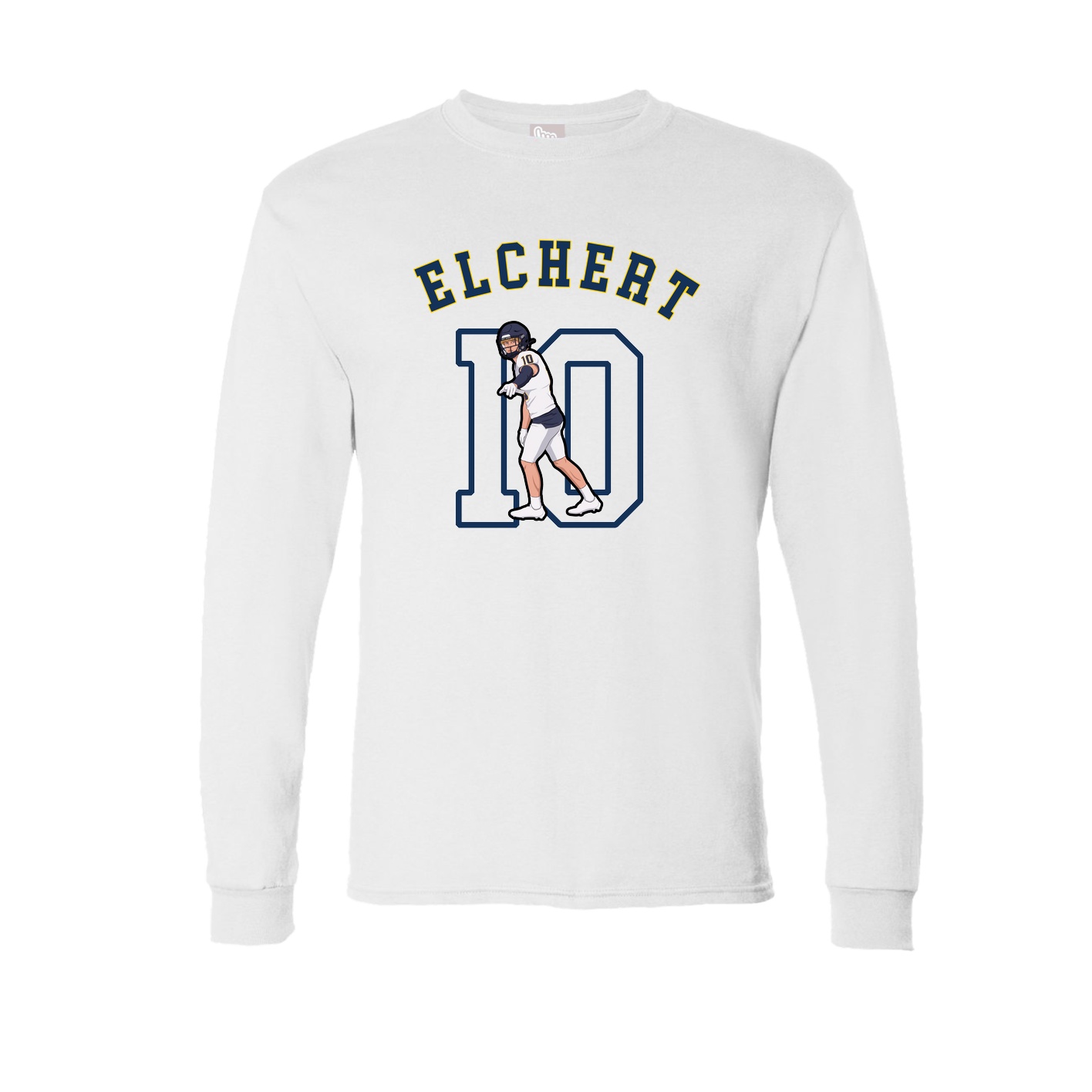 Long Sleeve Tee — Shirsey Arch in White