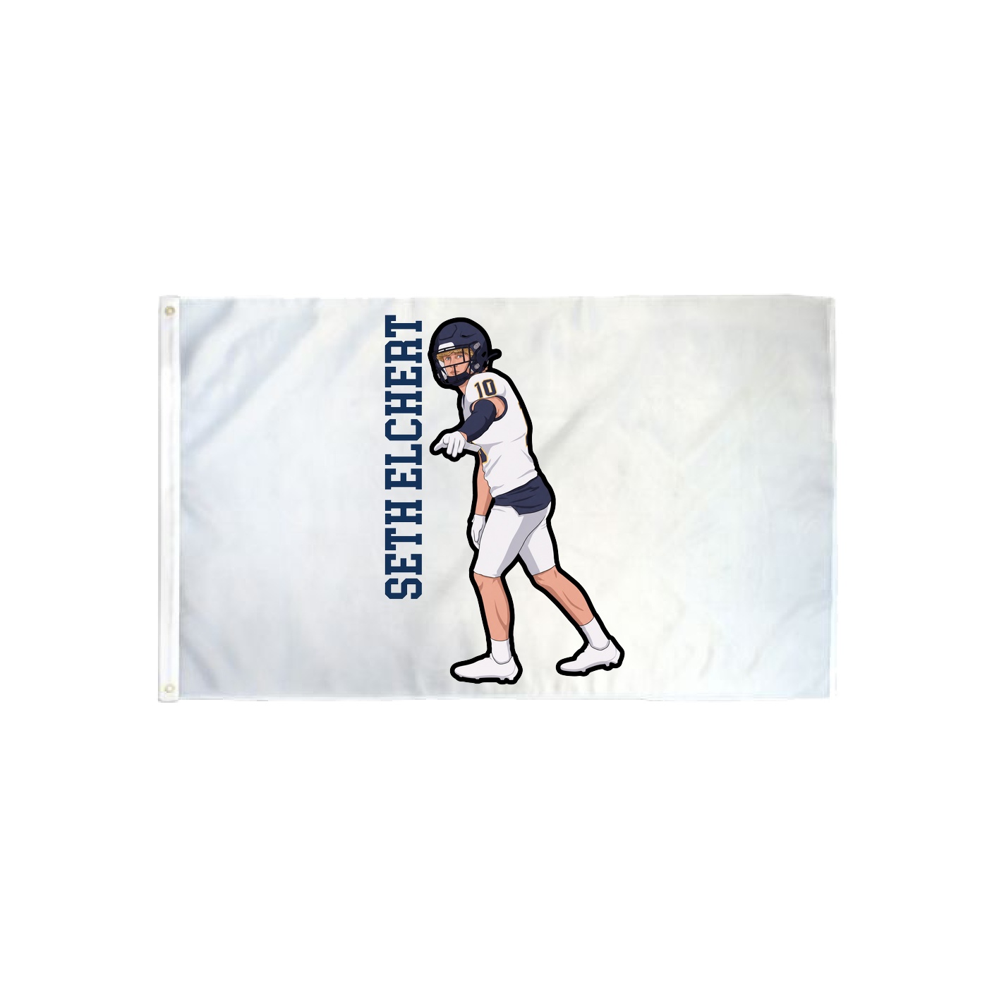 3x5 Flag — Name Vertical in Classic