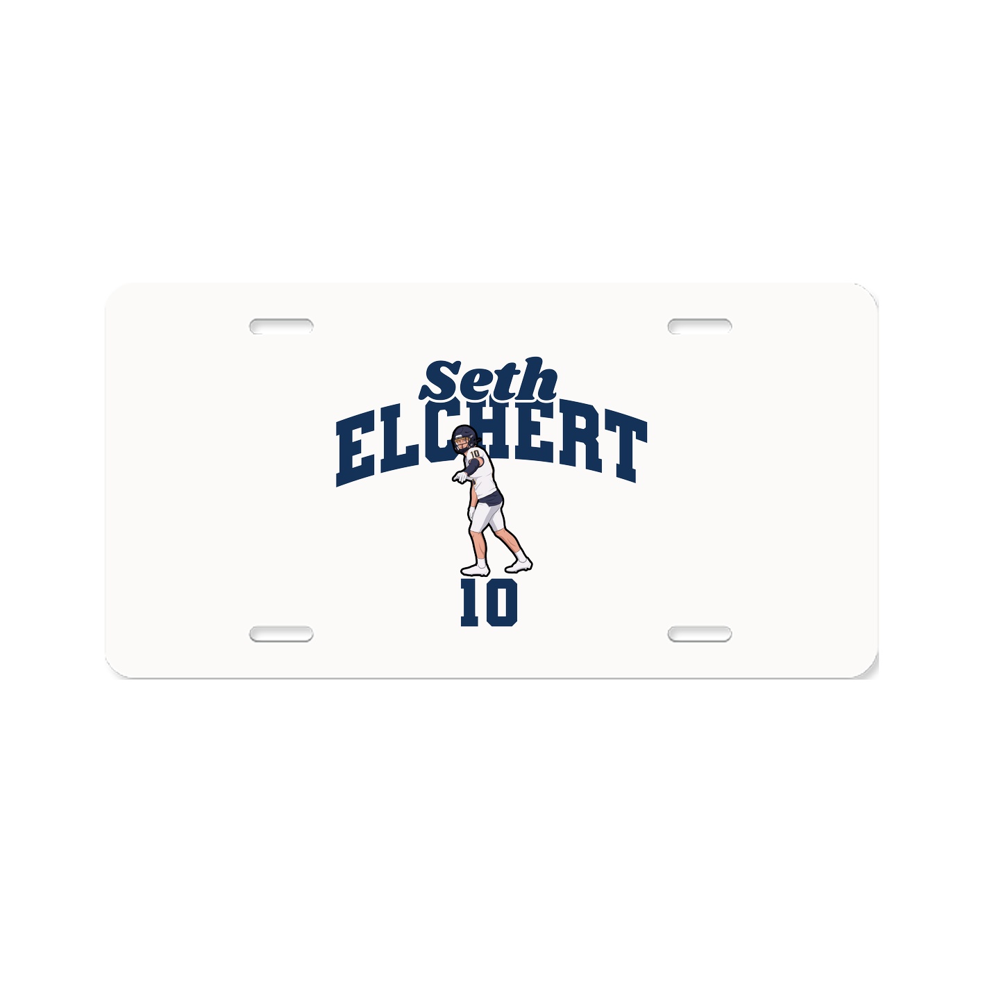 License Plate — Signature Arch in Classic