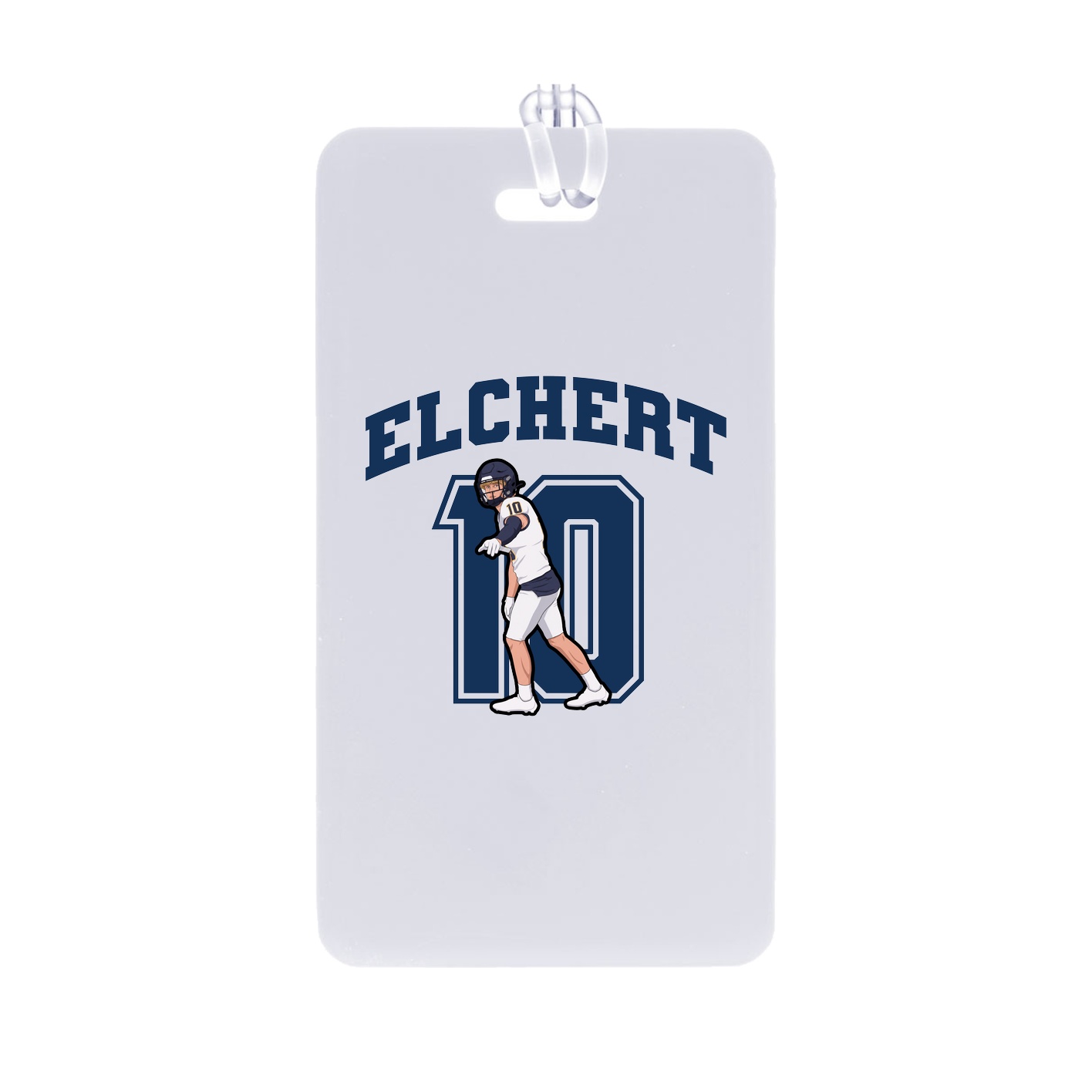 Bag Tag — Number in Classic