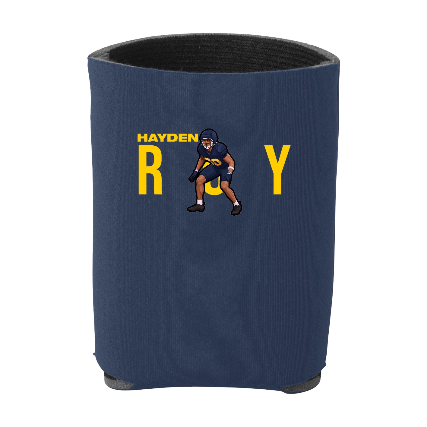 Can Holder — Player Name in Navy