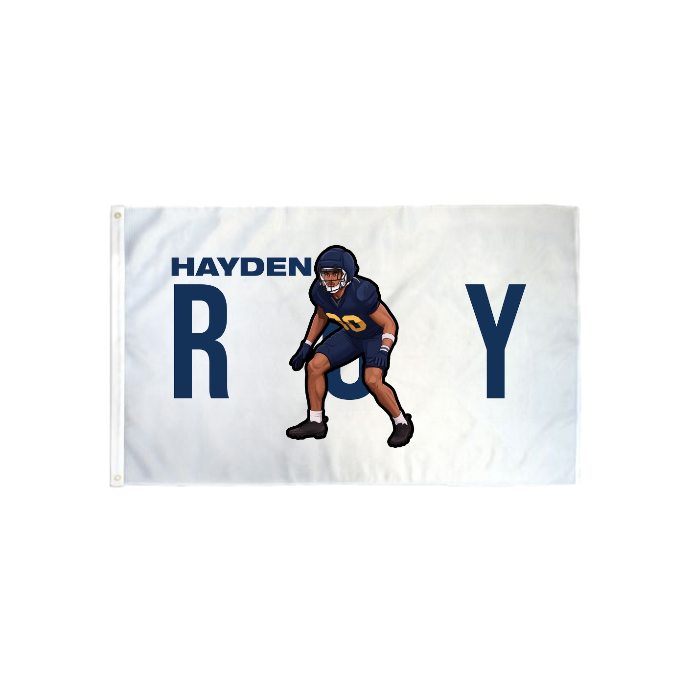 3x5 Flag — Player Name in Classic