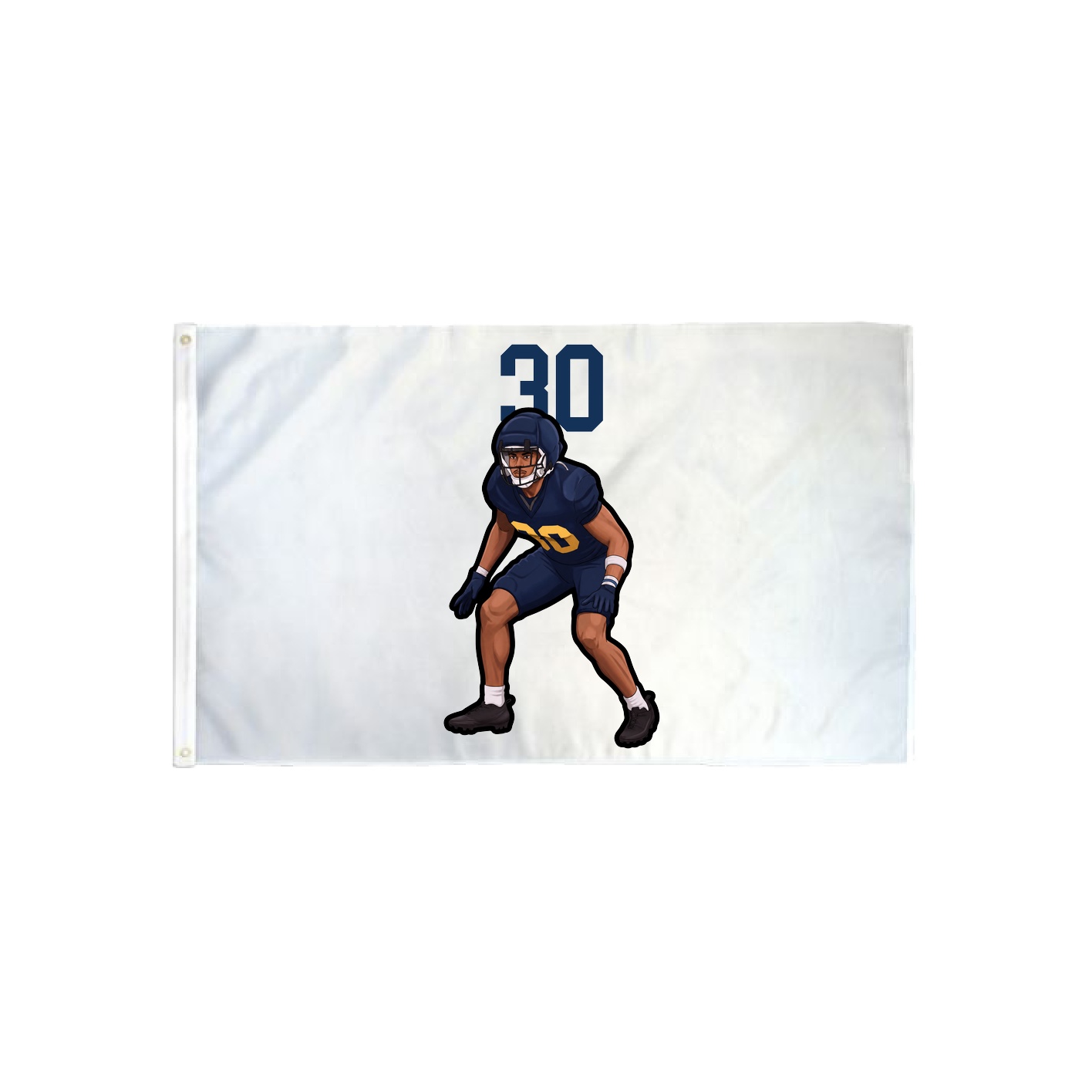 3x5 Flag — Number Top in Classic