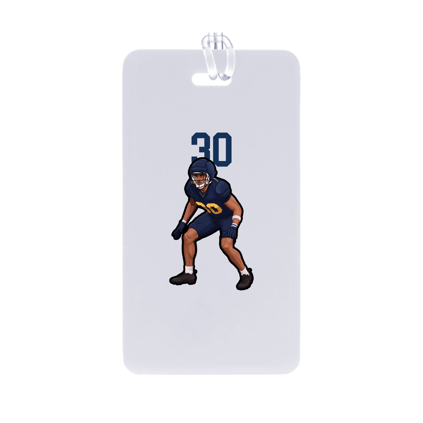Bag Tag — Number Top in Classic