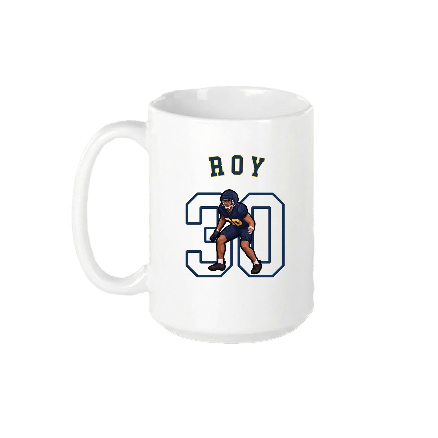 15oz Coffee Mug — Shirsey Arch in White