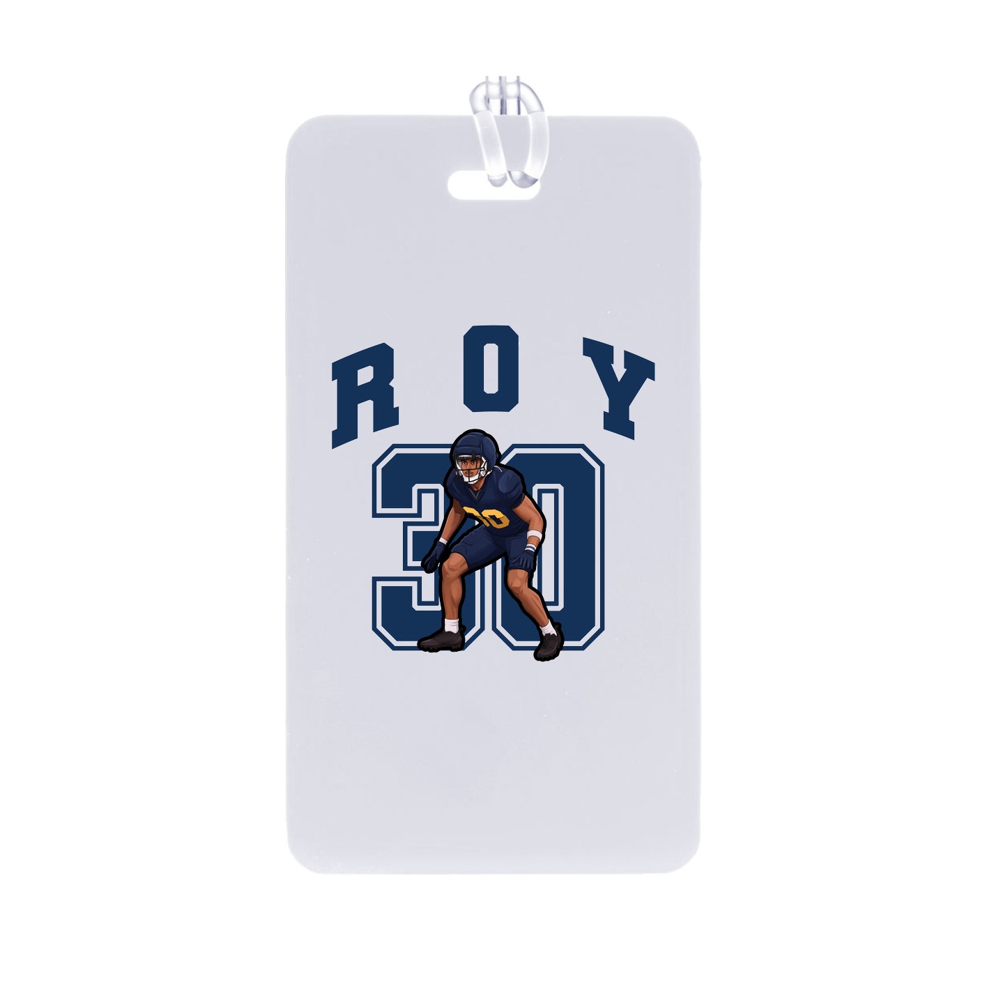 Bag Tag — Number in Classic