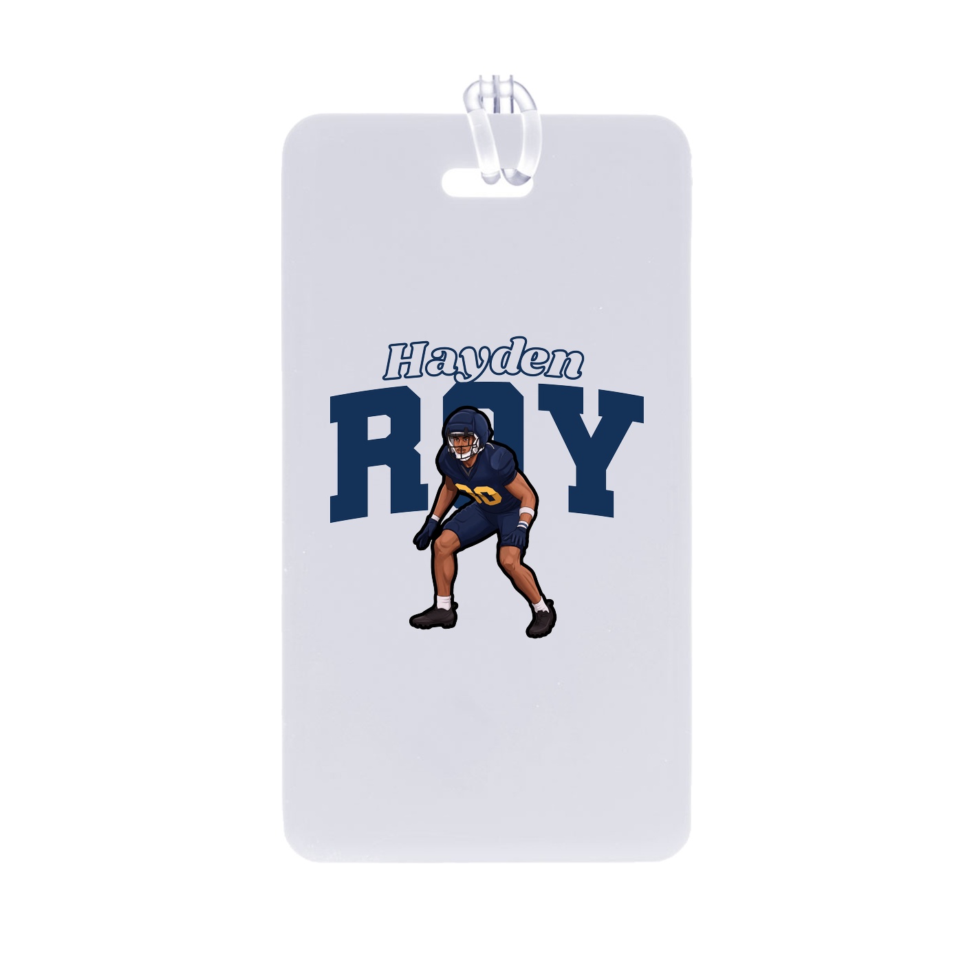 Bag Tag — Name Arch in Classic