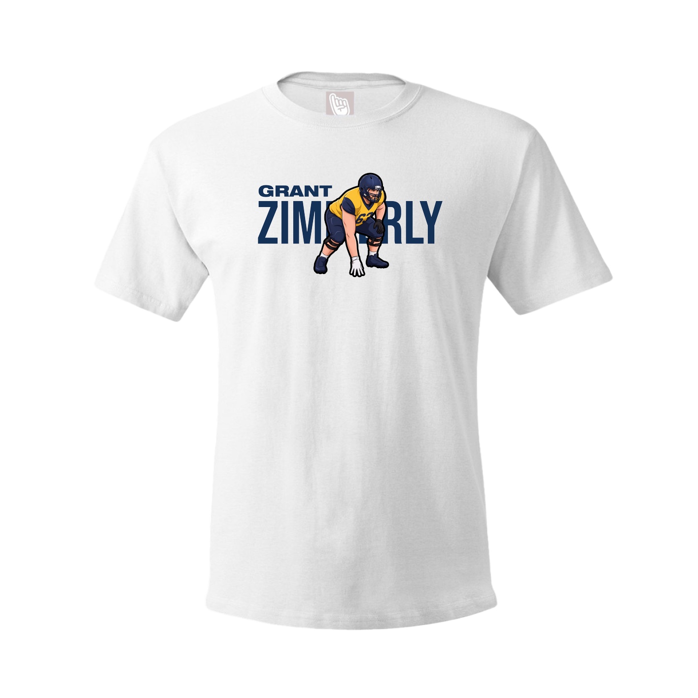 Youth Tee — Player Name in White