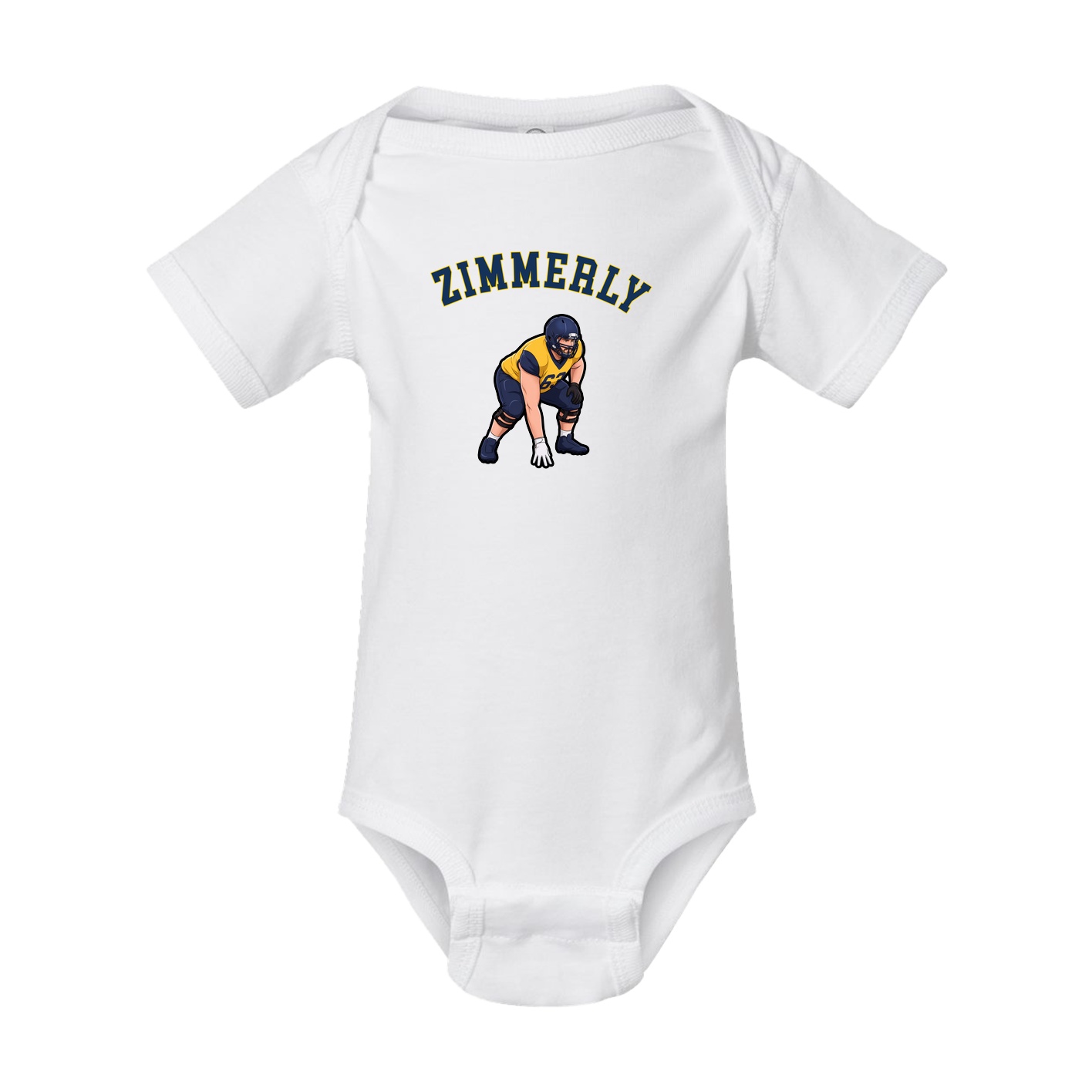Baby Onesie — Shirsey Arch in White