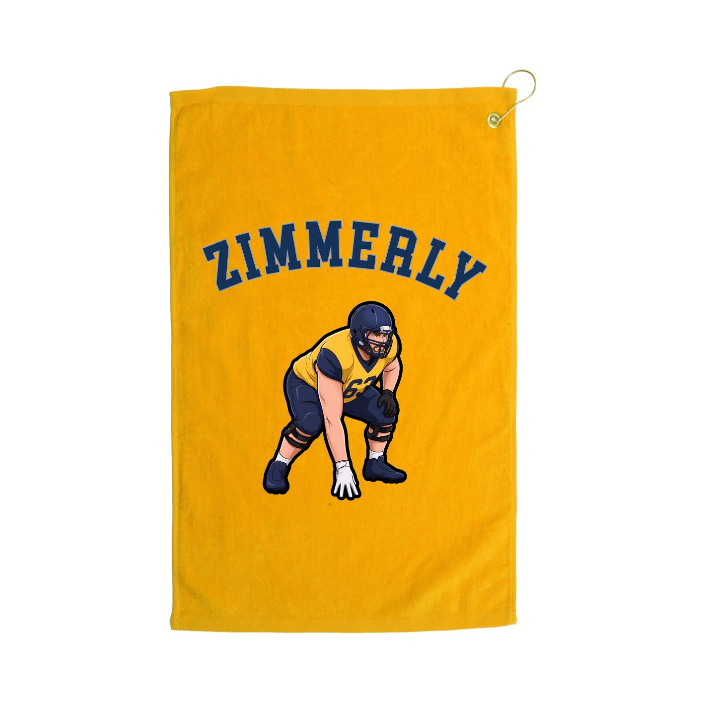 Golf Towel — Shirsey Arch in Gold