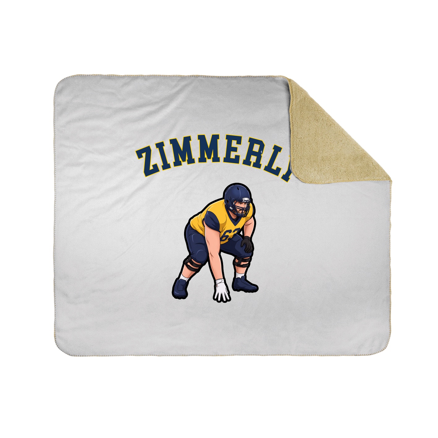 Throw Blanket — Shirsey Arch in White