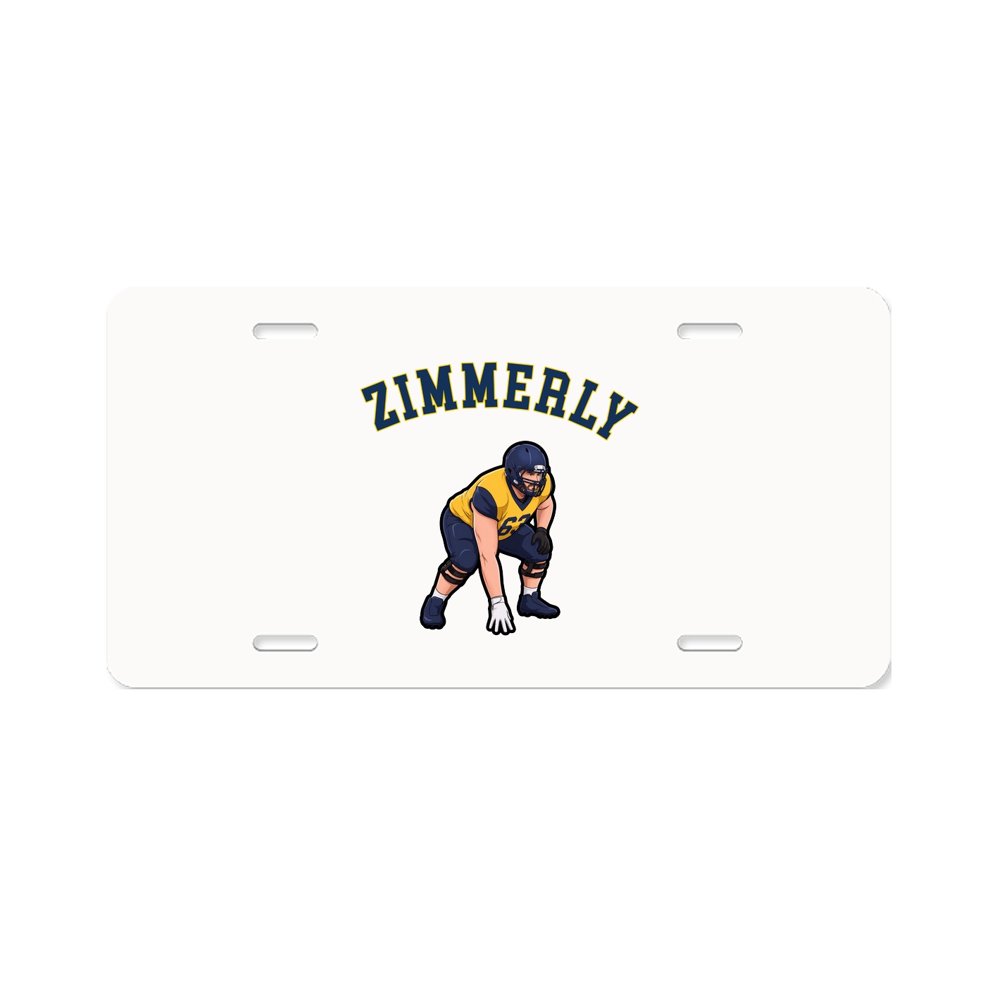 License Plate — Shirsey Arch in Classic