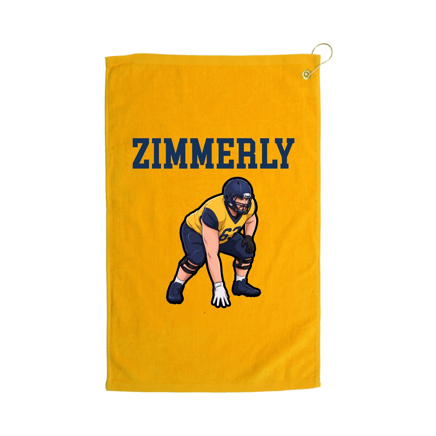 Golf Towel — Shirsey in Gold