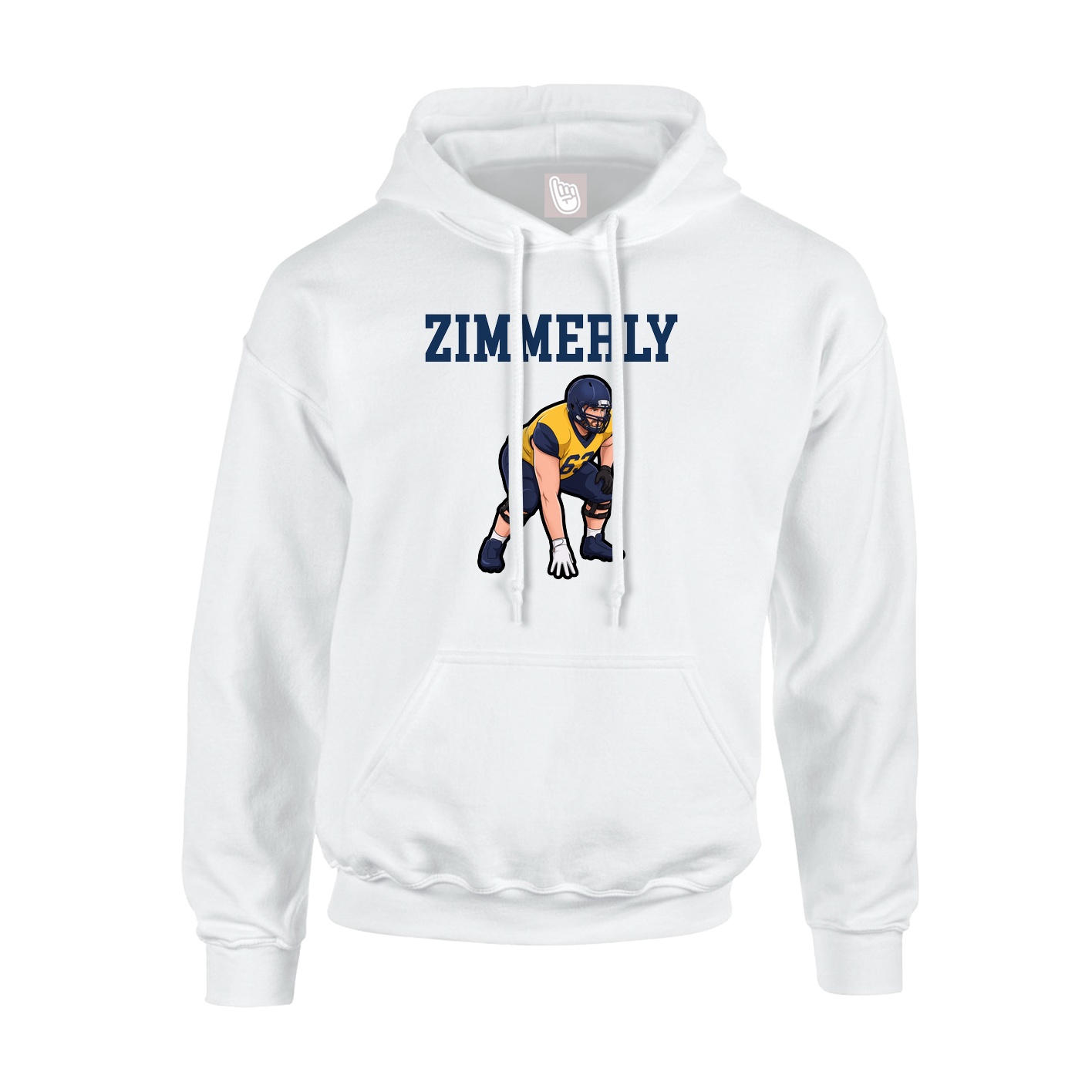 Youth Hoodie — Shirsey in White