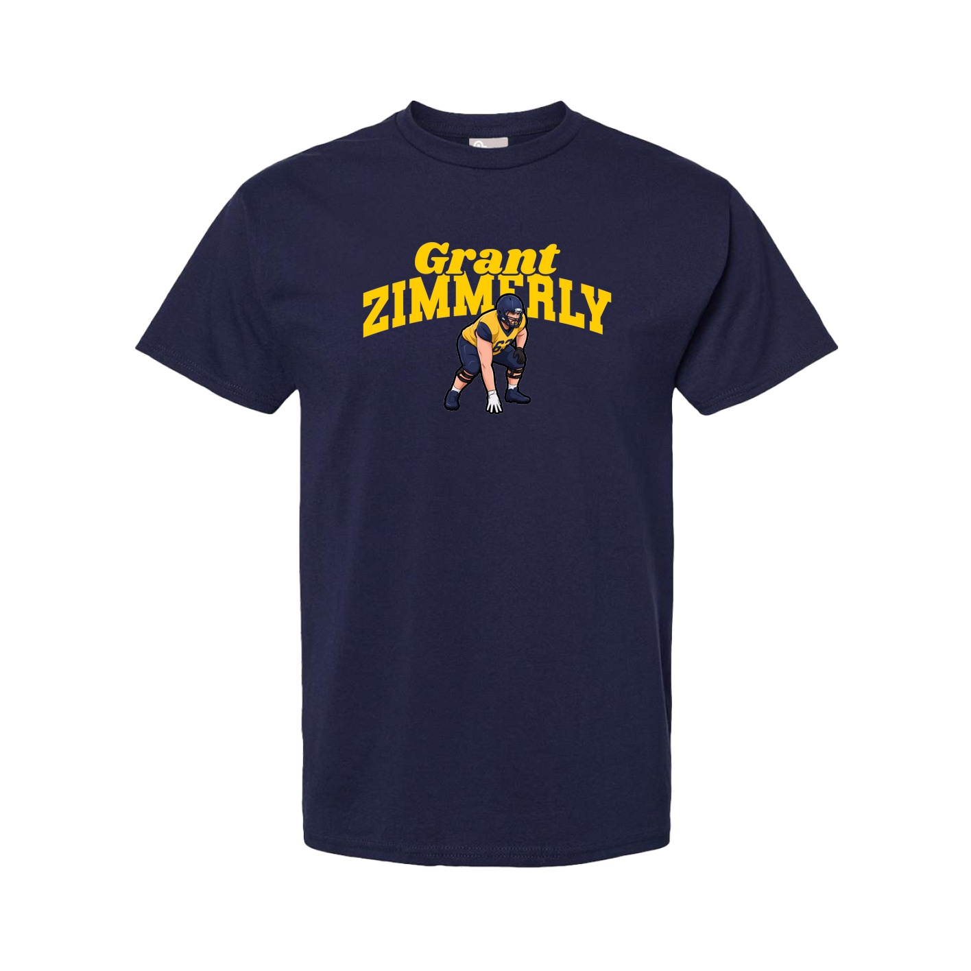 Youth Tee — Signature Arch in Navy