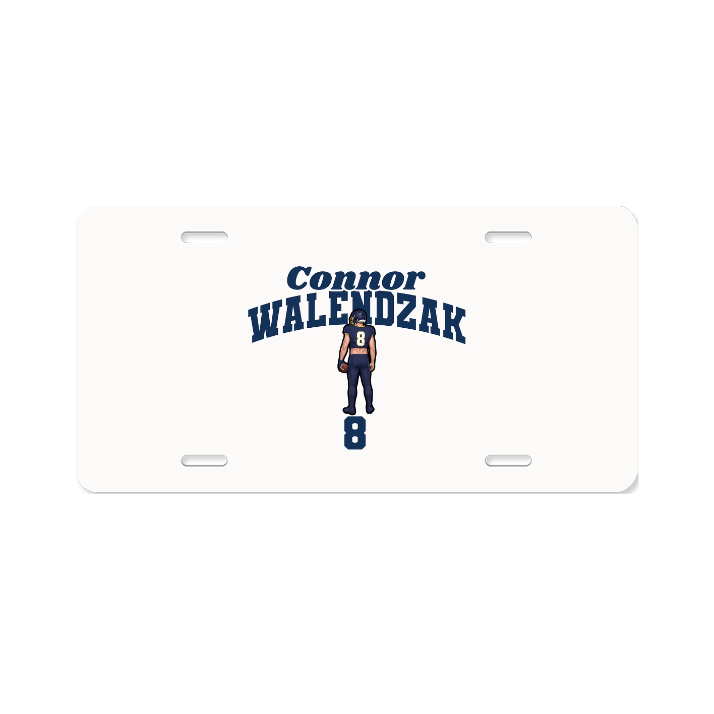 License Plate — Signature Arch in Classic