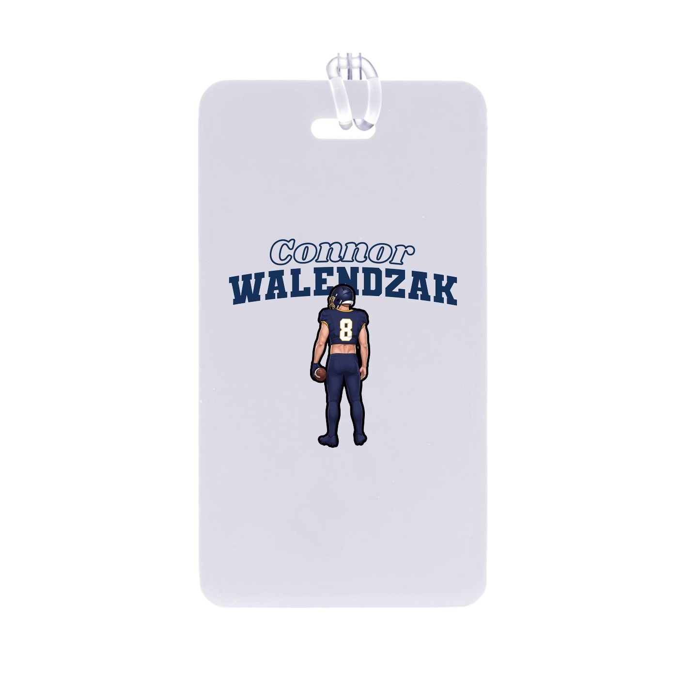 Bag Tag — Name Arch in Classic