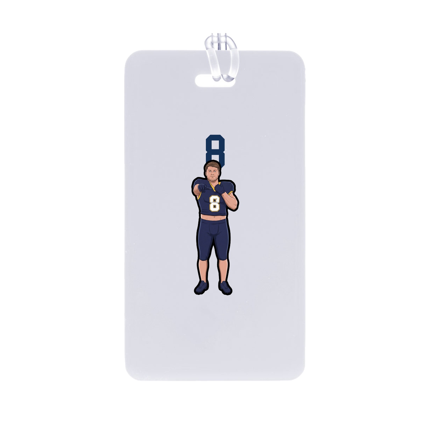 Bag Tag — Number Top in Classic