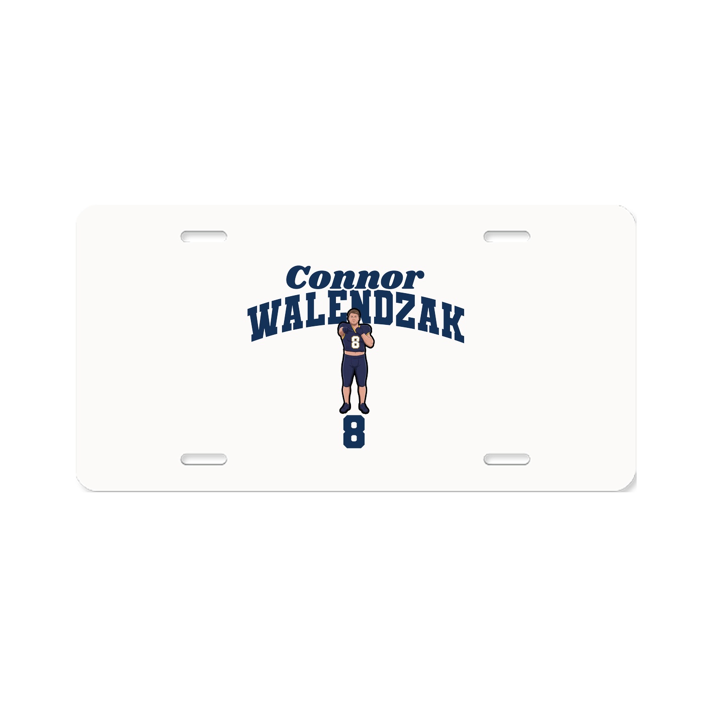 License Plate — Signature Arch in Classic