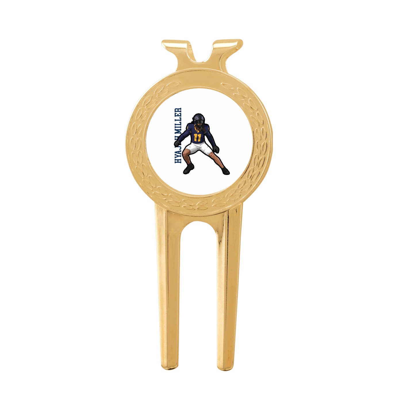 Divot Tool with Ball Marker — Name Vertical in Classic