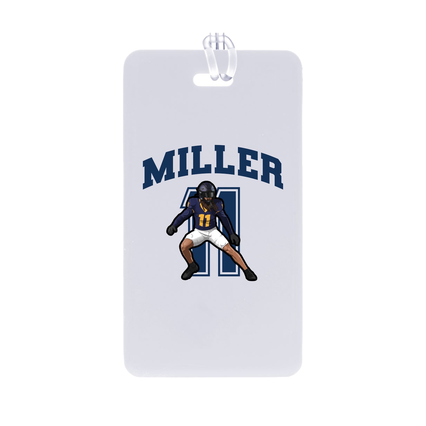 Bag Tag — Number in Classic
