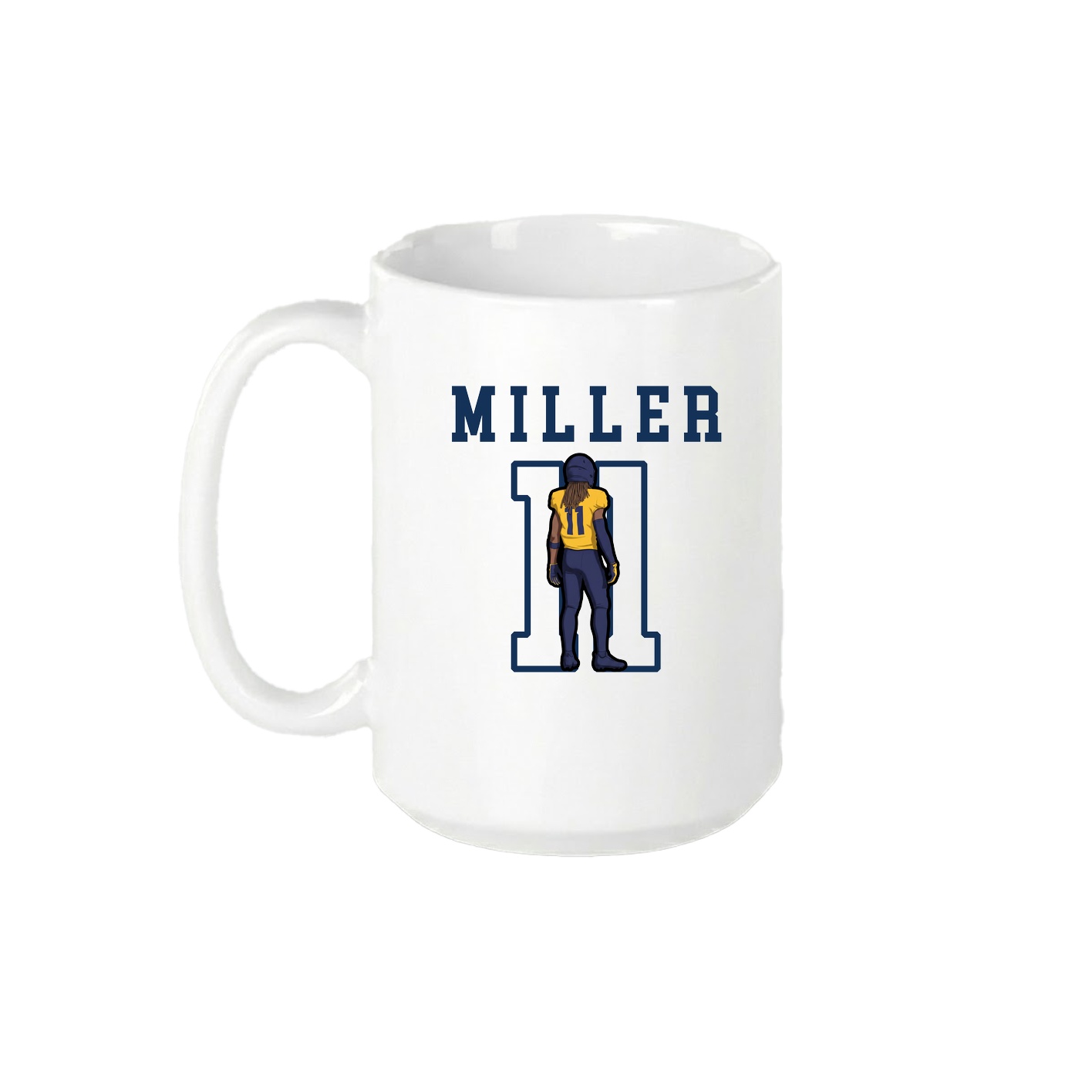 15oz Coffee Mug — Shirsey in White