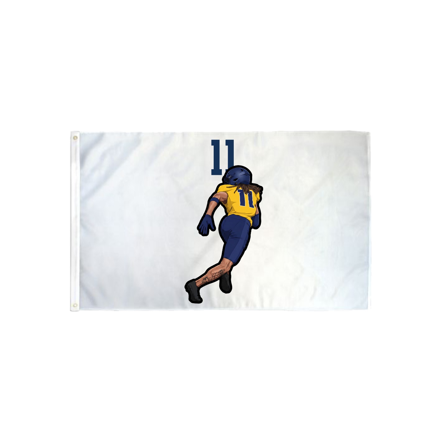 3x5 Flag — Number Top in Classic