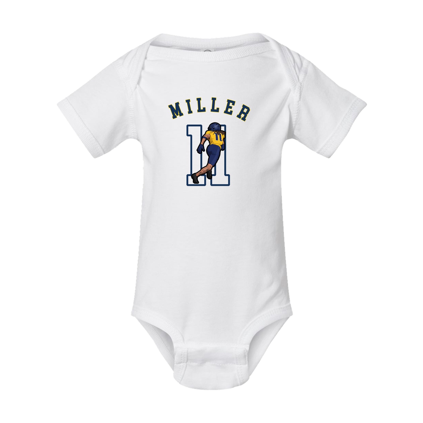 Baby Onesie — Shirsey Arch in White