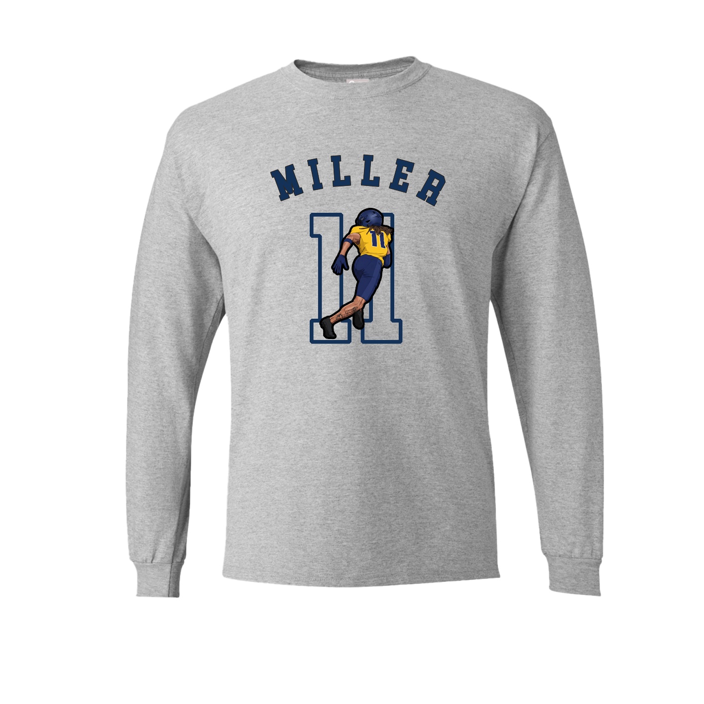 Long Sleeve Tee — Shirsey Arch in Grey