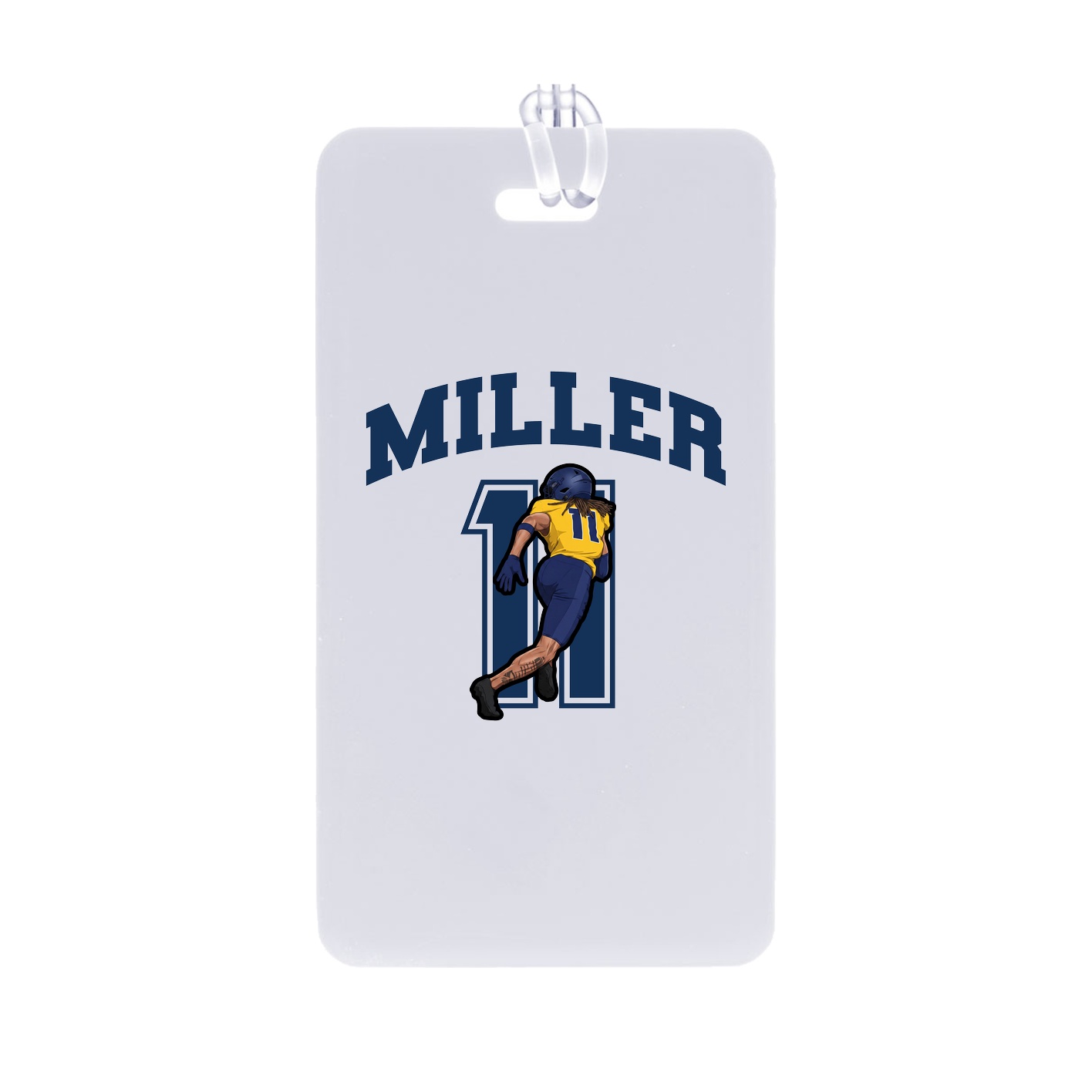 Bag Tag — Number in Classic