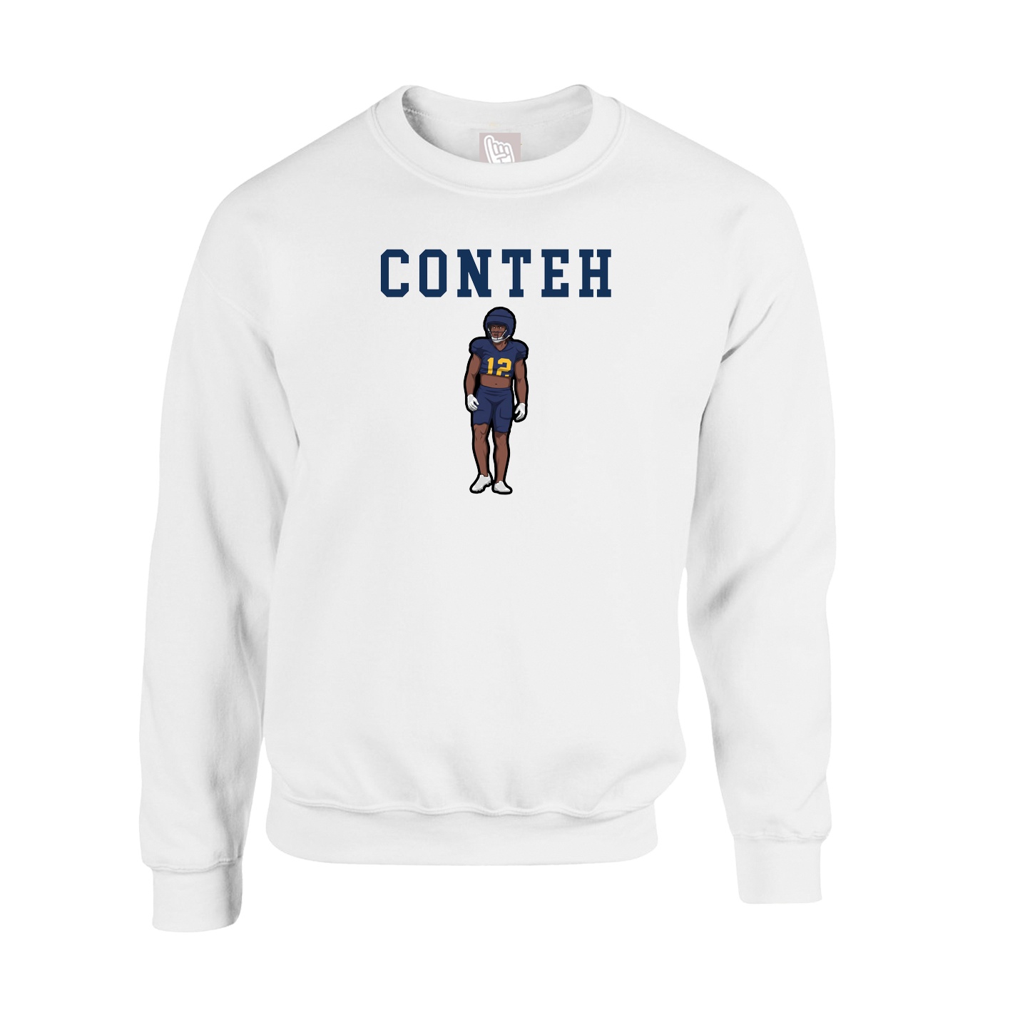 Fleece Crew — Shirsey in White