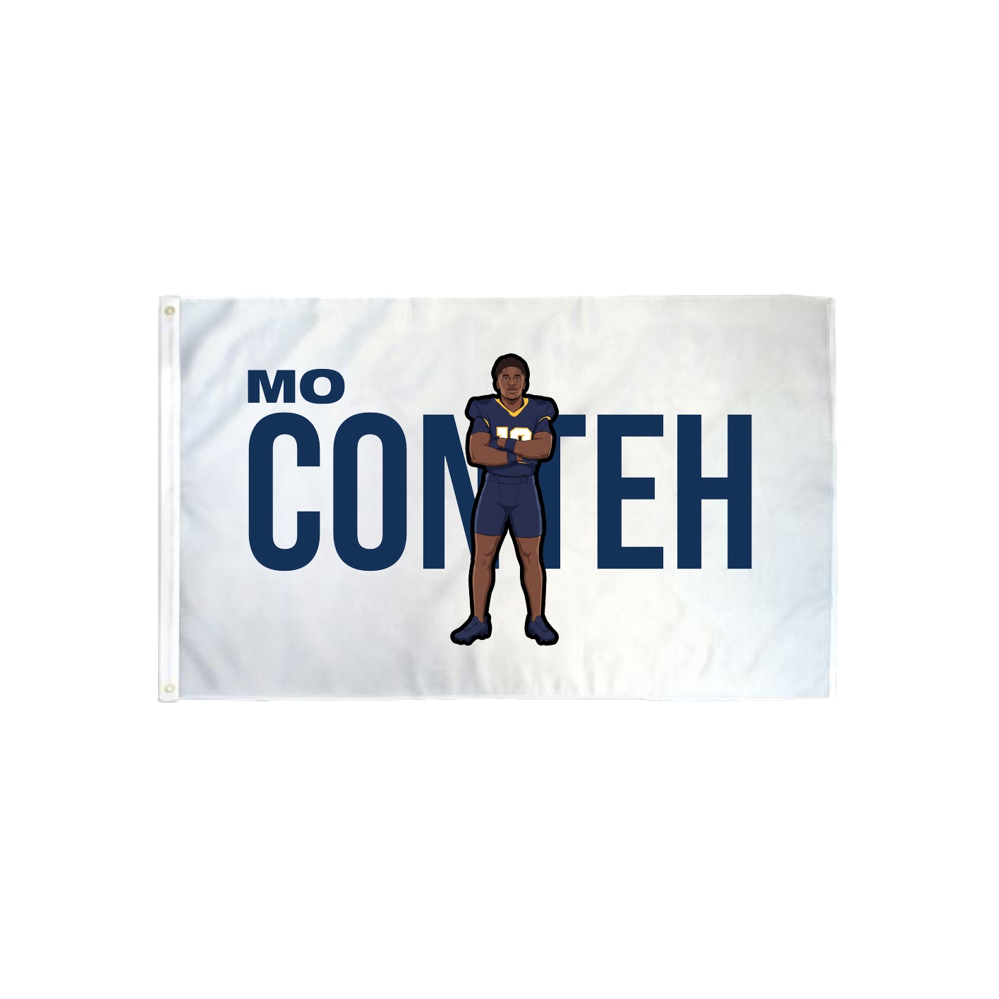 3x5 Flag — Player Name in Classic