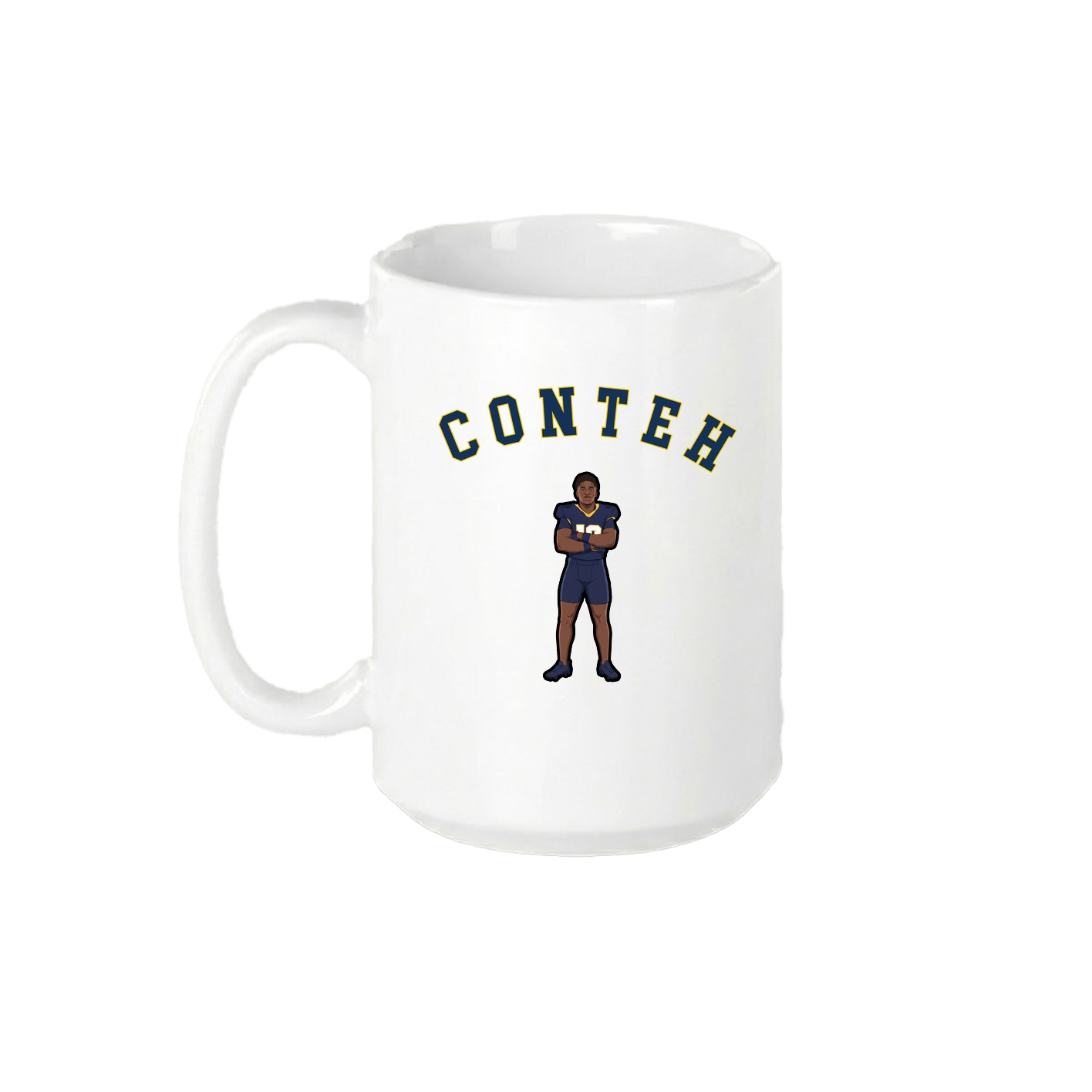 15oz Coffee Mug — Shirsey Arch in White