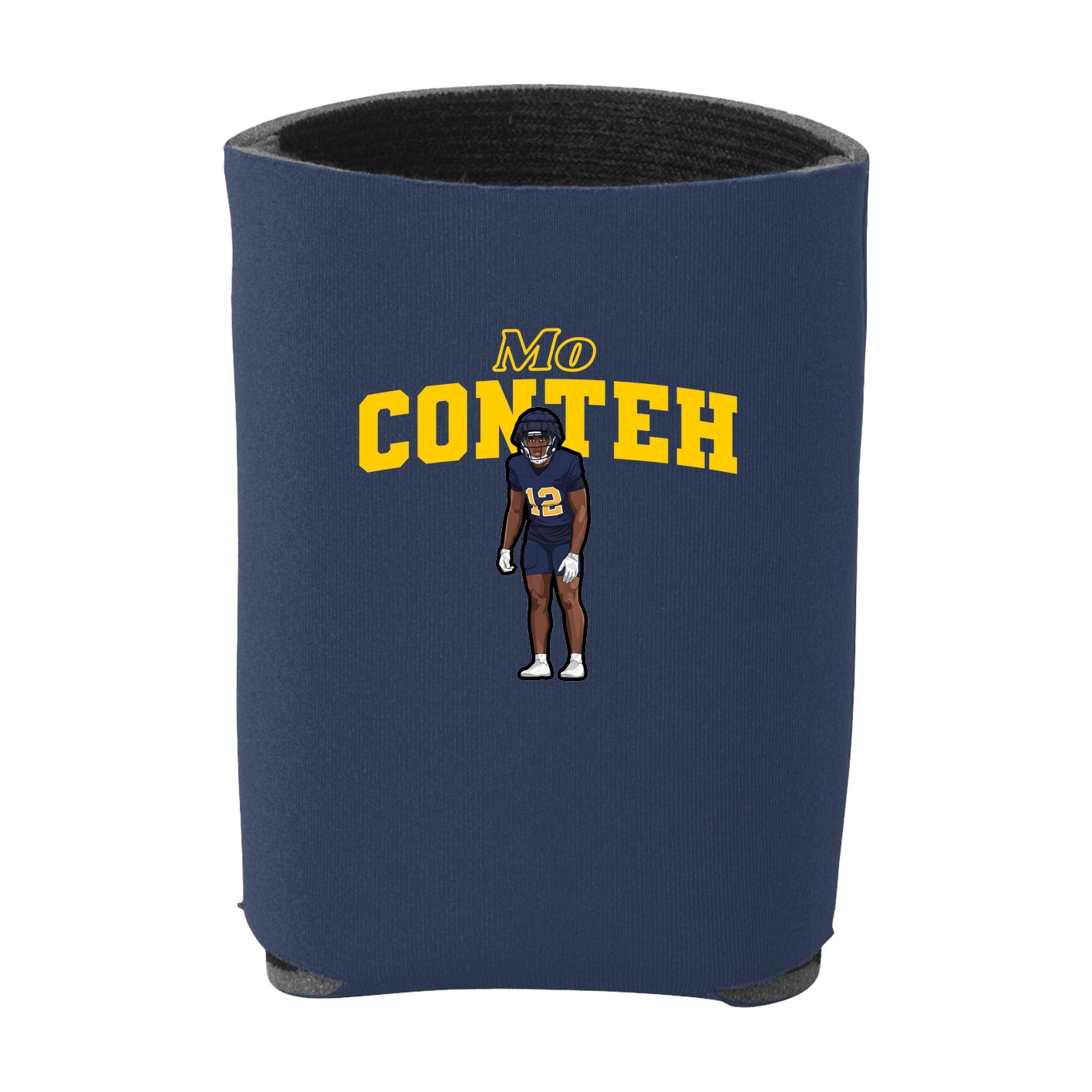 Can Holder — Name Arch in Navy