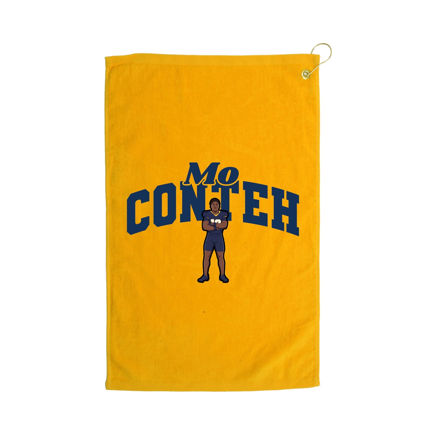 Golf Towel — Signature Arch in Gold