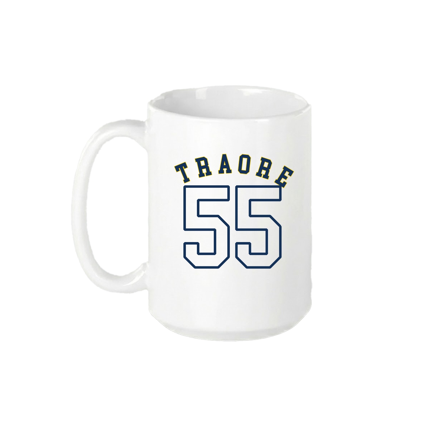 15oz Coffee Mug — Shirsey Arch in White