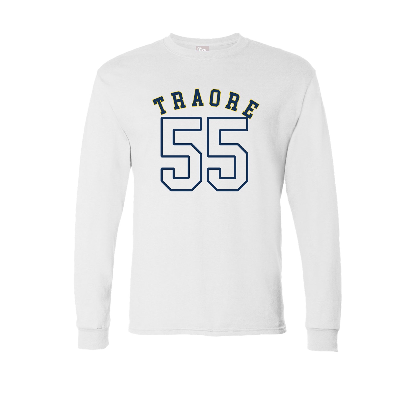 Long Sleeve Tee — Shirsey Arch in White