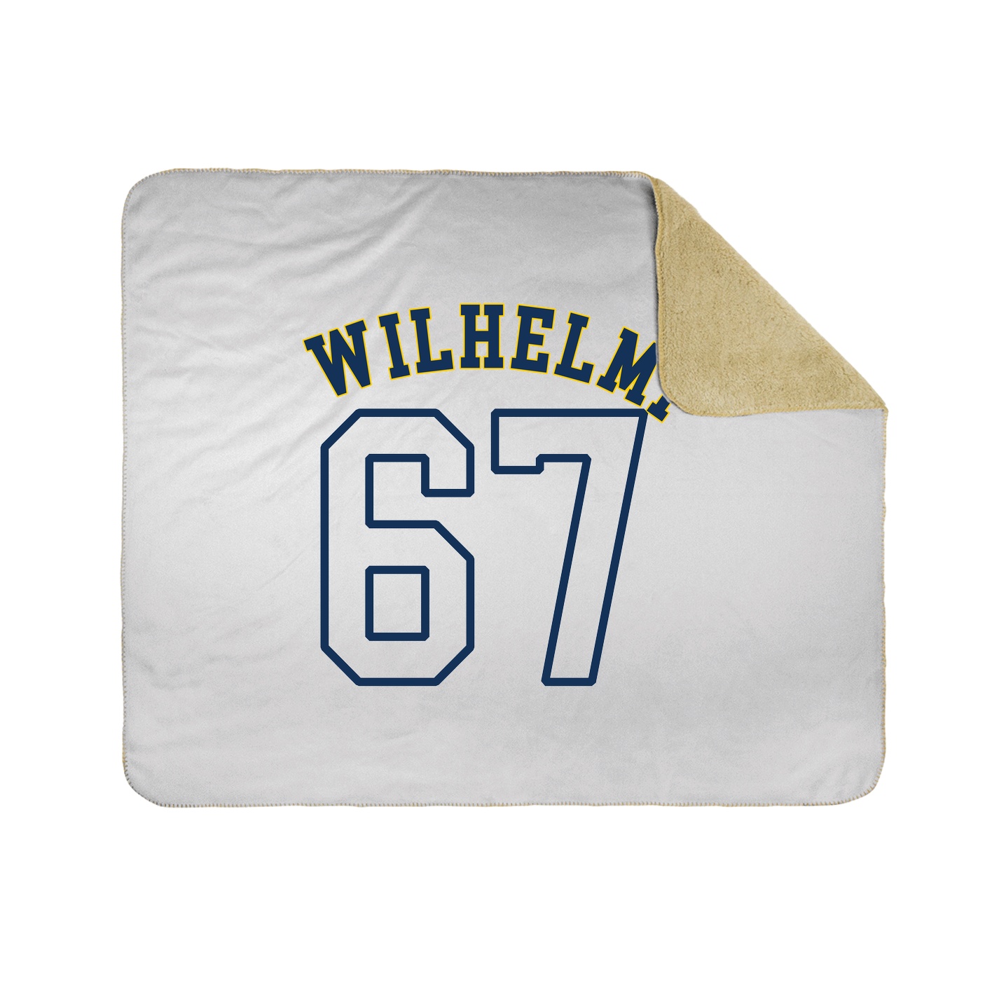 Throw Blanket — Shirsey Arch in White