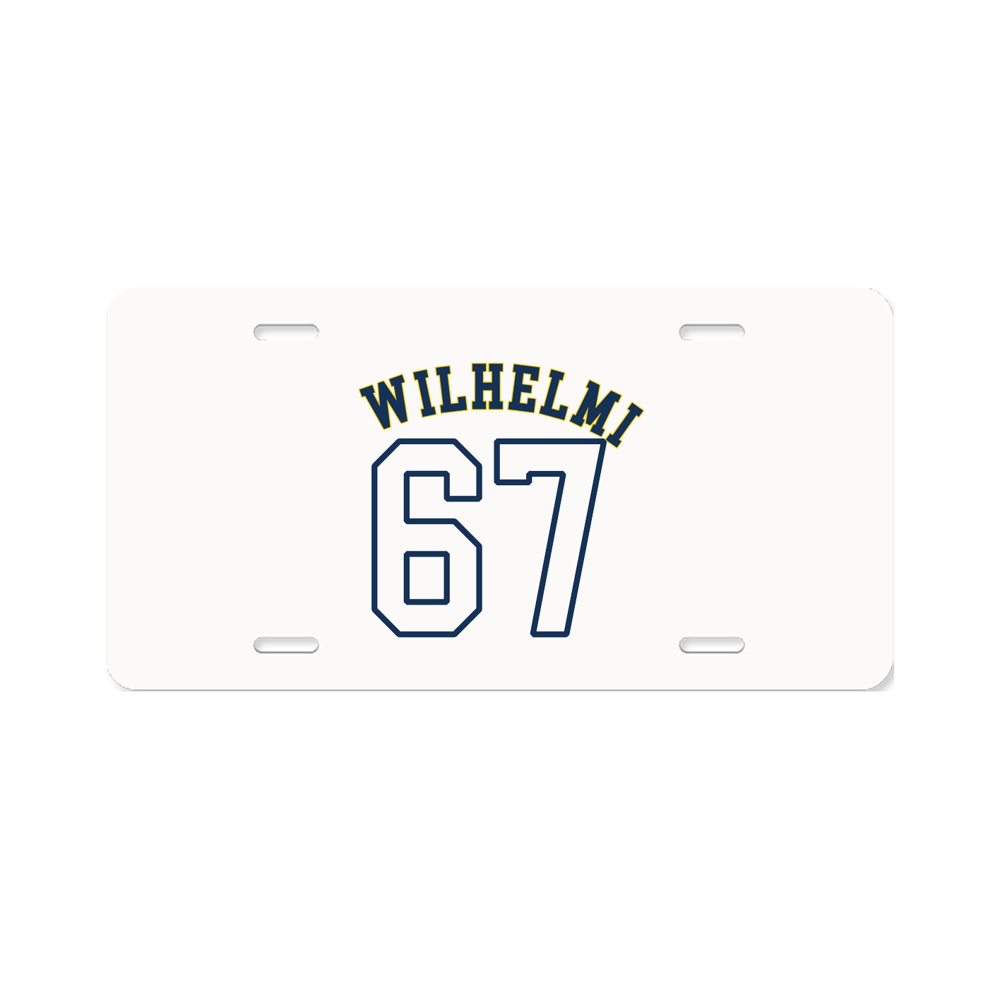 License Plate — Shirsey Arch in Classic
