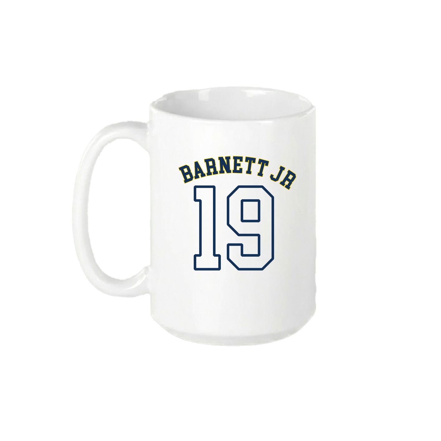 15oz Coffee Mug — Shirsey Arch in White