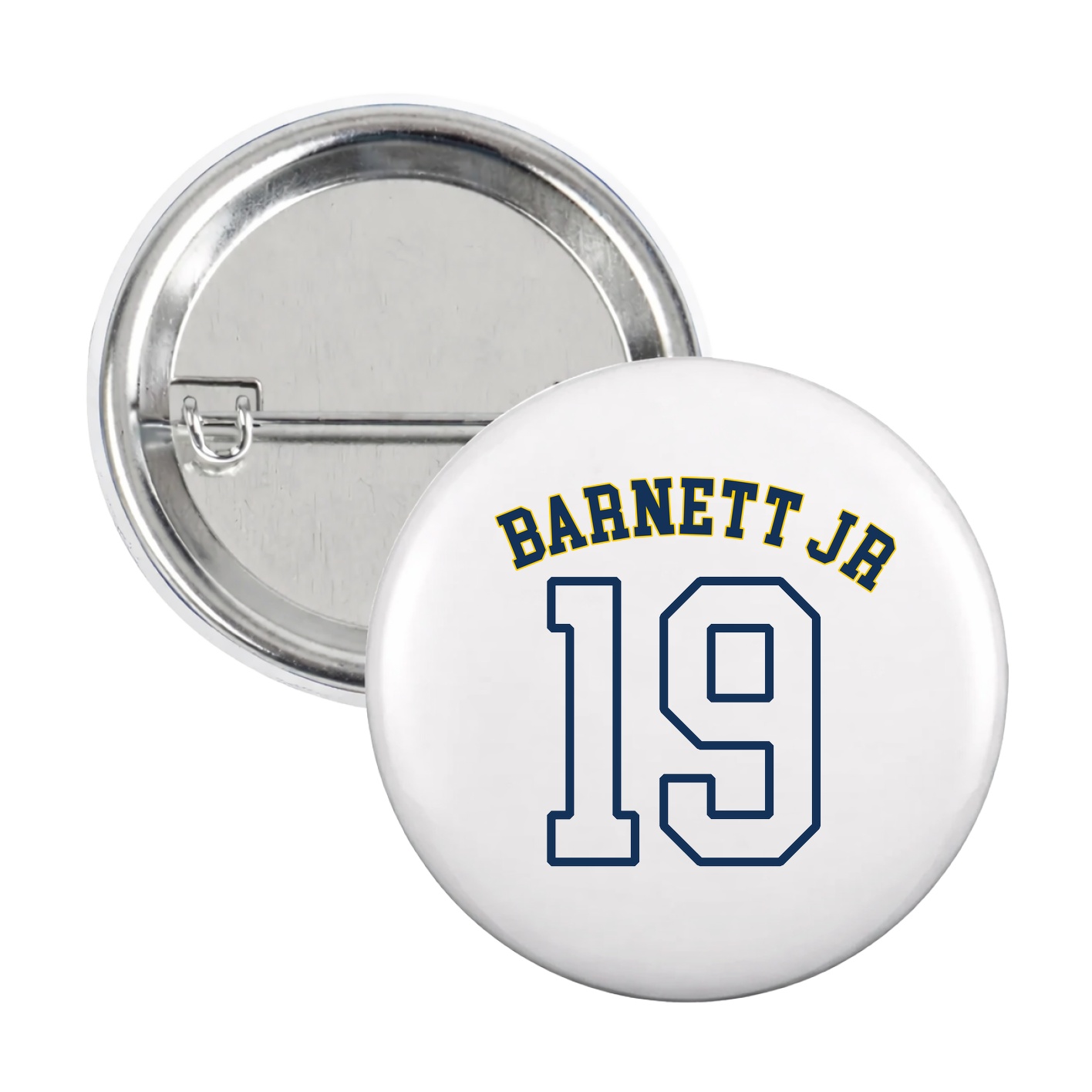 Game Day Button — Shirsey Arch in White