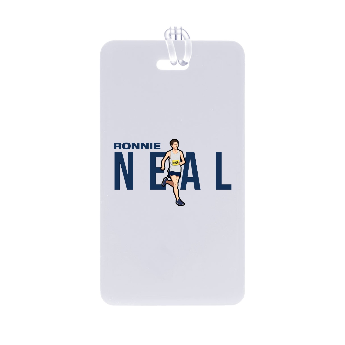 Bag Tag — Player Name in Classic