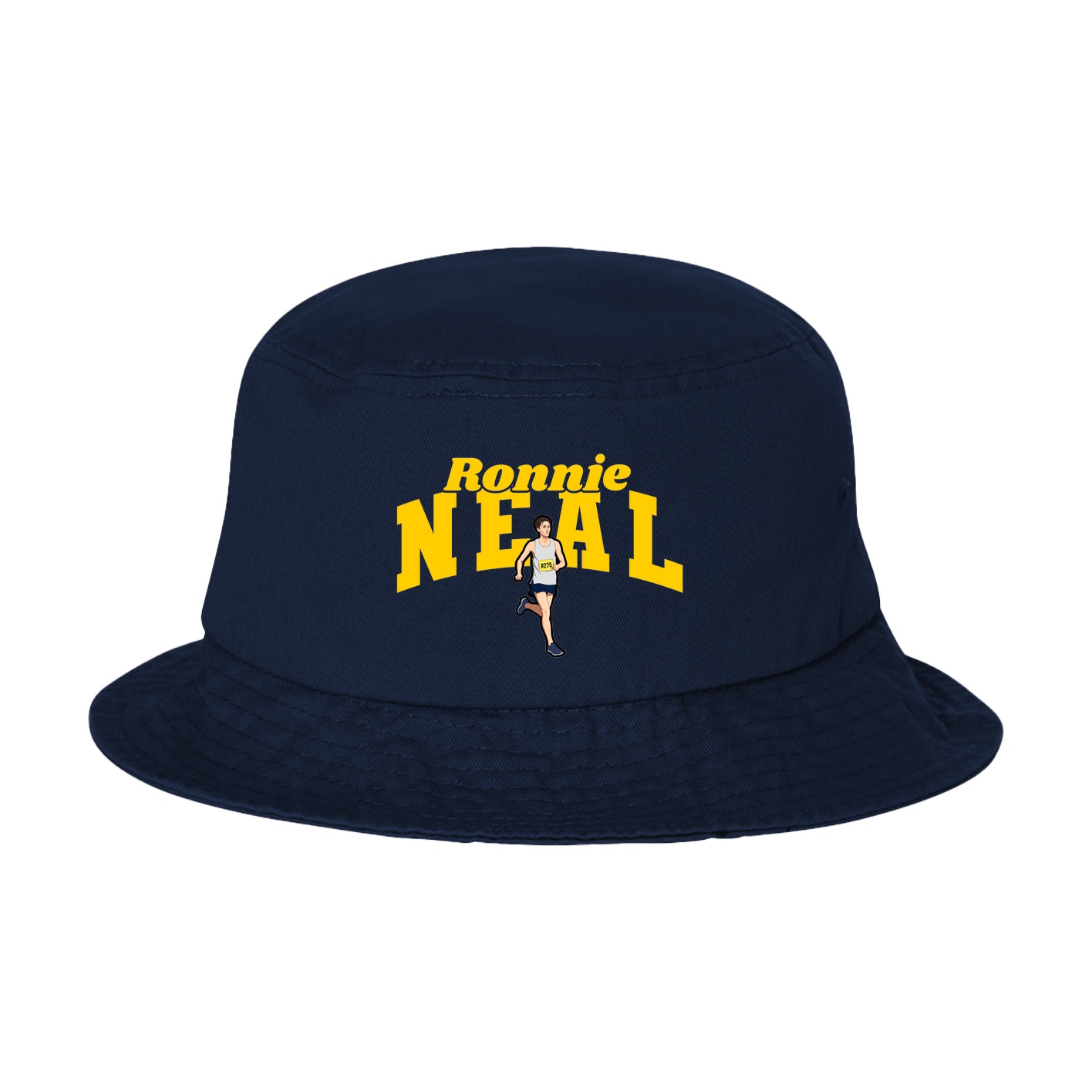 Bucket Cap — Signature Arch in Navy