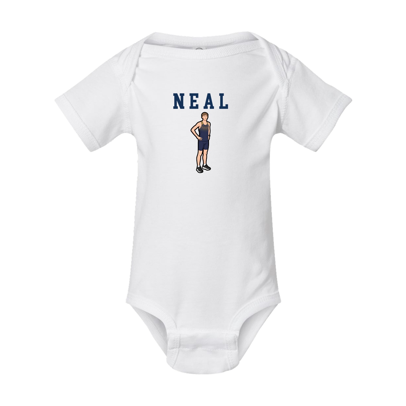 Baby Onesie — Shirsey in White