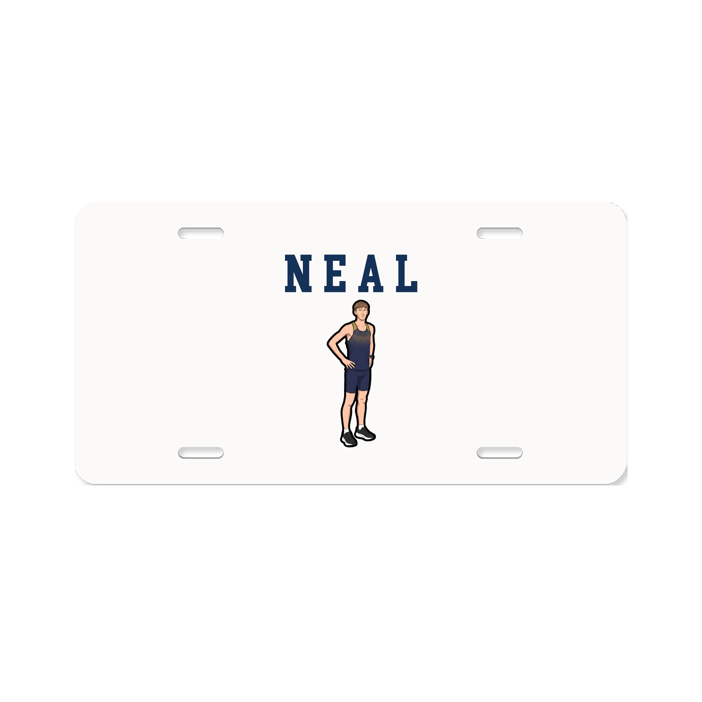 License Plate — Shirsey in Classic
