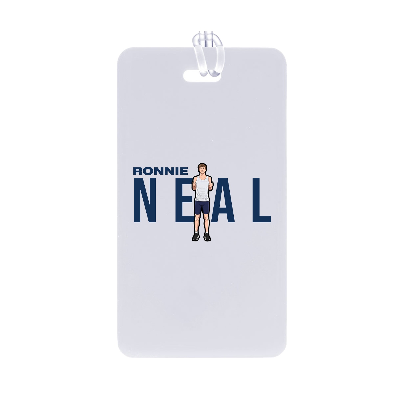 Bag Tag — Player Name in Classic