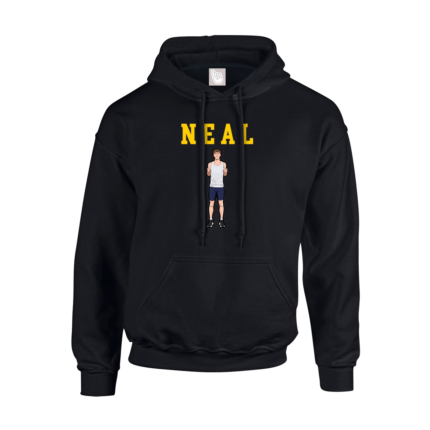 Youth Hoodie — Shirsey in Black