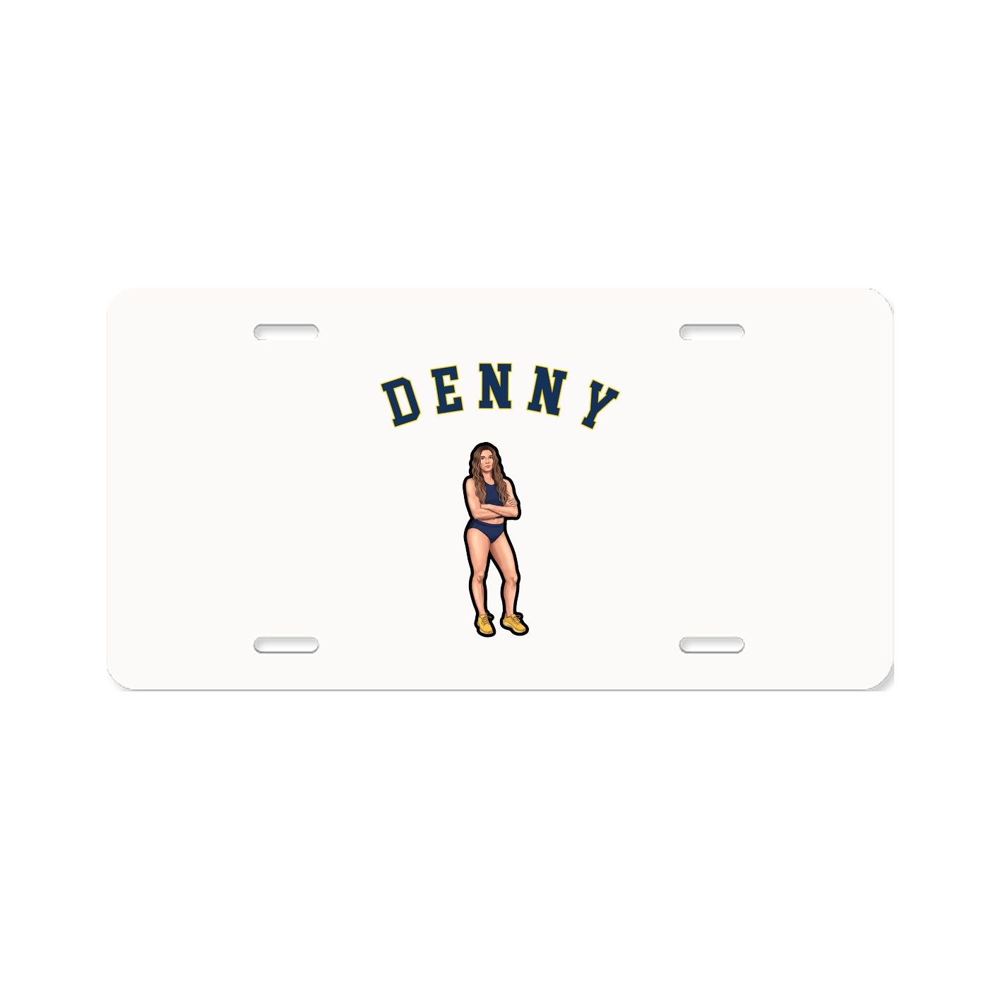 License Plate — Shirsey Arch in Classic