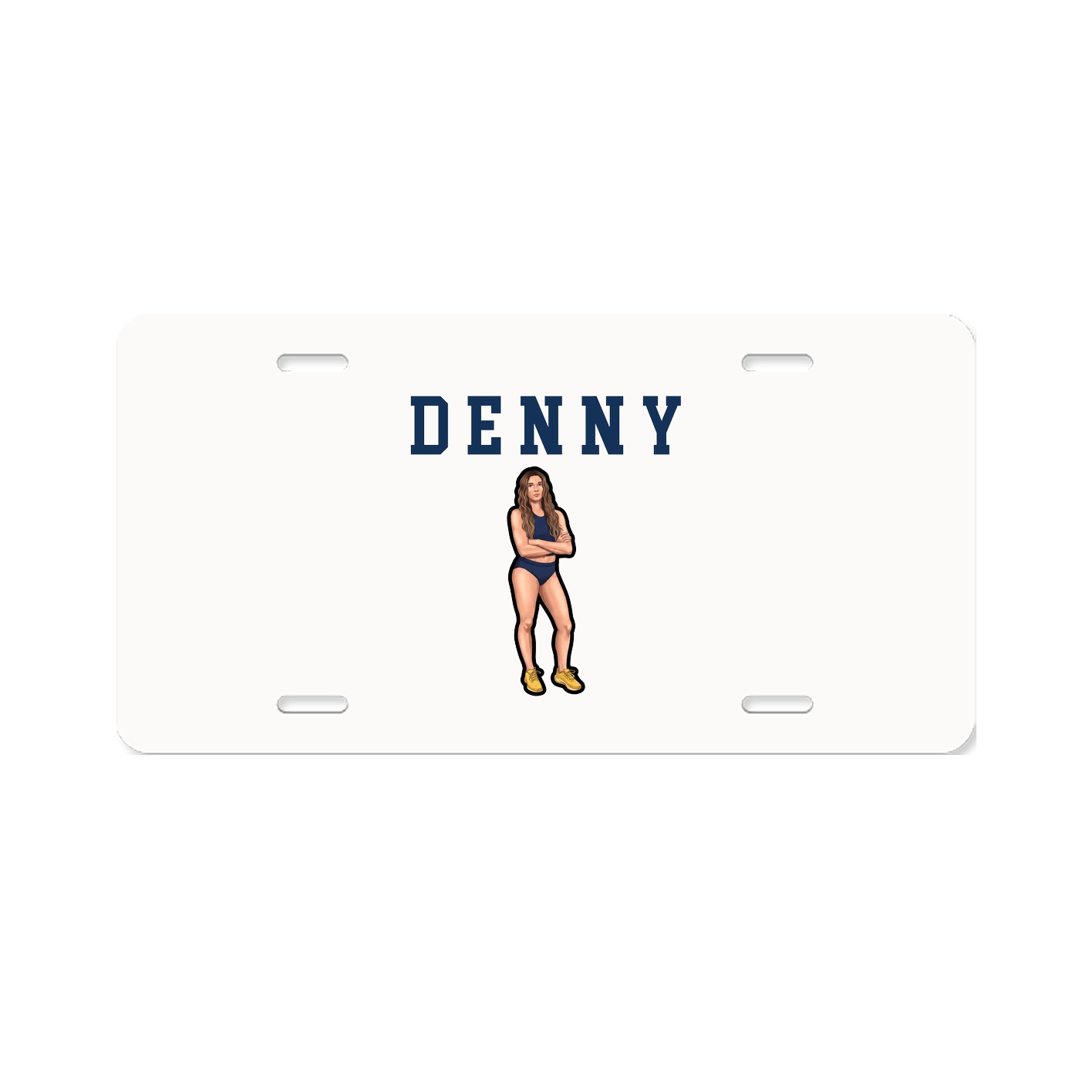 License Plate — Shirsey in Classic
